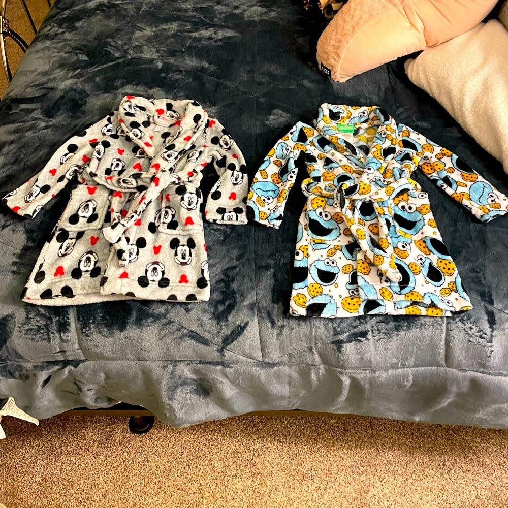 ***sold both together*** not available Toddler robes 3T